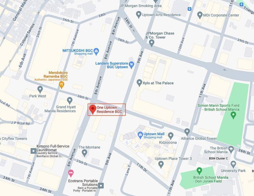 One Uptown Residences Bgc Тагуиг Екстериор снимка
